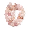 Natural Madagascar Rose Quartz Beads Strands G-B167-A08-10mm-3
