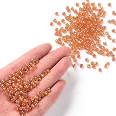 Round Glass Seed Beads SEED-A007-4mm-169-1