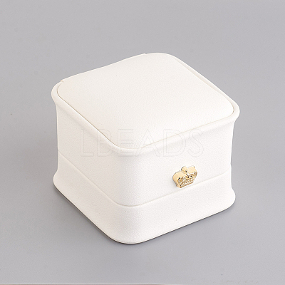 PU Leather Ring Gift Boxes LS-LBOX-L005-A03-1
