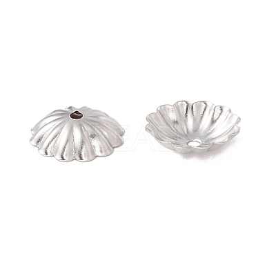 Non-Tarnish 304 Stainless Steel Bead Caps STAS-P307-06P-1