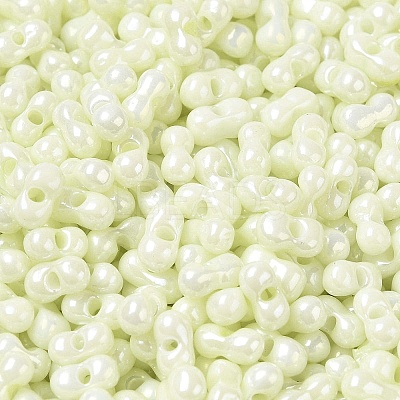 Opaque Colours Luster Glass Seed Beads X1-SEED-B001-01A-01-1