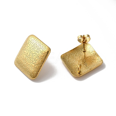 304 Stainless Stud Earring Findings STAS-M314-02C-G-1