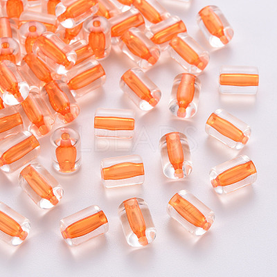 Transparent Acrylic Beads TACR-S154-17A-84-1