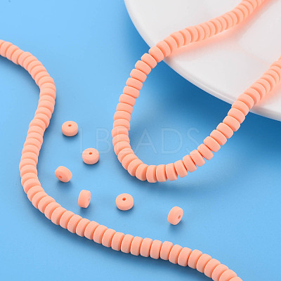 Handmade Polymer Clay Beads Strands CLAY-N008-35-1