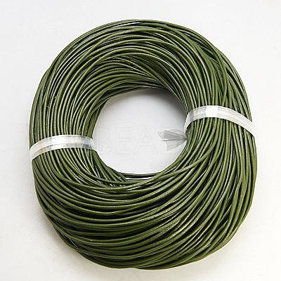 Cowhide Leather Cord X-WL-2MM-A14-1