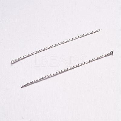 Tarnish Resistant 304 Stainless Steel Flat Head Pins STAS-H358-03A-1