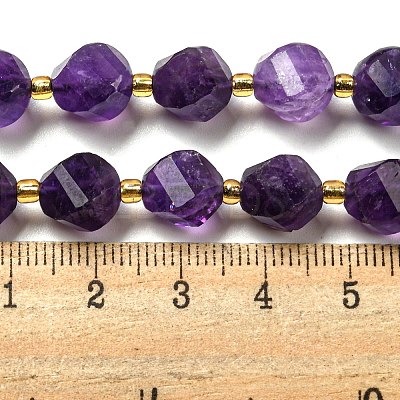 Natural Amethyst Beads Strands G-M443-B02-01-1