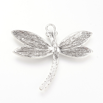 Tibetan Style Alloy Big Pendants TIBE-S302-02AS-RS-1