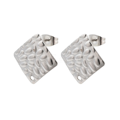 304 Stainless Steel Stud Earring Finding LS-STAS-Z091-02P-01-1