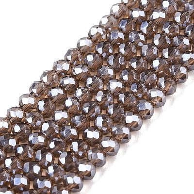 Electroplate Glass Beads Strands EGLA-A044-T2mm-A16-1
