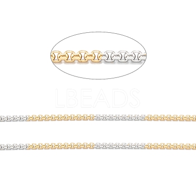 Ion Plating(IP) 304 Stainless Steel Box Chains STAS-B001-27A-G-1