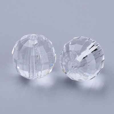 Transparent Acrylic Beads TACR-Q254-18mm-V01-1