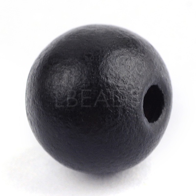 Natural Wood Beads WOOD-S662-13x14mm-A06-1