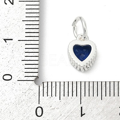 Brass Micro Pave Cubic Zirconia Pendants LS-KK-H204-01S-01-1