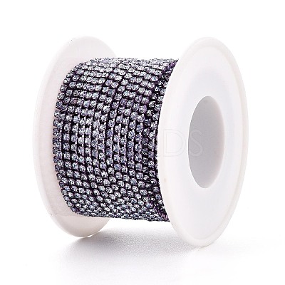 Iron Rhinestone Cup Chains CH-N005-05D-1