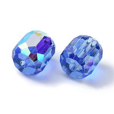 AB Color Plated Glass Beads GLAA-F108-12B-08-1