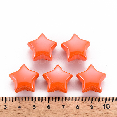 Opaque Acrylic Beads MACR-S372-02B-84-1