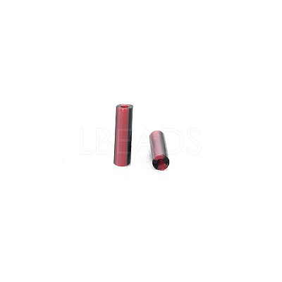 Opaque Colours Two Tone Seed Glass Bugle Beads SEED-T006-02A-01-1