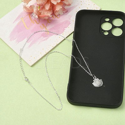 Iron Cable Chain Necklace Making MAK-YW0001-13-1