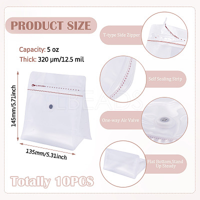PE Plastic Storage Resealable Bags with Valve LS-AJEW-TAC0045-019A-1