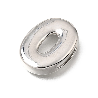Brass Slide Charms KK-Z163-01P-O-1