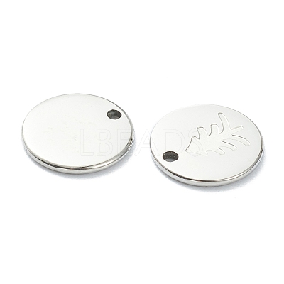 Non-Tarnish 304 Stainless Steel Charms STAS-P280-13P-1
