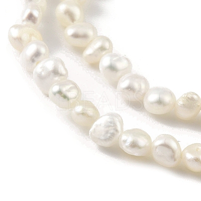 Natural Cultured Freshwater Pearl Beads Strands PEAR-A006-02E-X-1