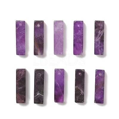 Natural Amethyst Pendants G-L593-01H-1