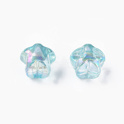 1-Hole Transparent Acrylic Buttons MACR-S373-129-C07-1