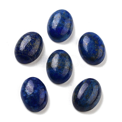 Natural Dyed Lapis Lazuli Cabochons G-G145-01B-30-1