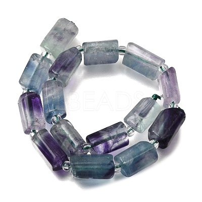 Natural Fluorite Beads Strands GG-CBA8682-A01-1