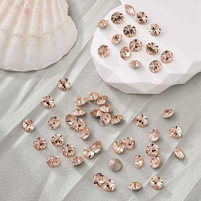 Preciosa&reg MAXIMA Crystal Round Stones Y-PRC-RBSS10-90300-1