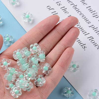 Transparent Acrylic Beads TACR-S152-06A-SS2111-1