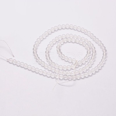 Natural Quartz Crystal Beads Strands X-G-N0218-01-2mm-1