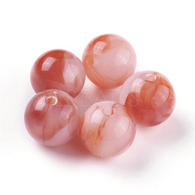 Acrylic Imitation Jade Beads MACR-E025-25-12mm-1