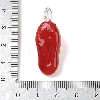 Handmade Lampwork Pendants LAMP-Z018-01A-02-1