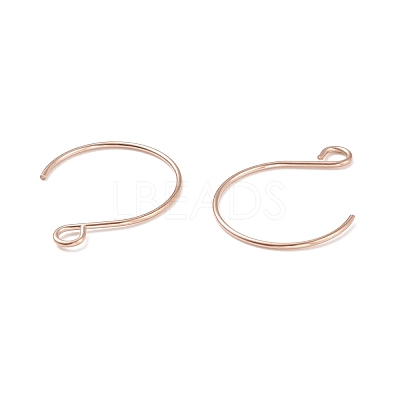 Ion Plating(IP) 304 Stainless Steel Earring Hooks STAS-L216-02A-RG-1