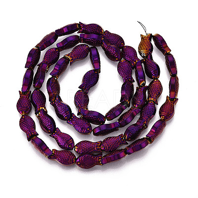 Electroplate Glass Beads Strands X1-EGLA-T025-03B-1