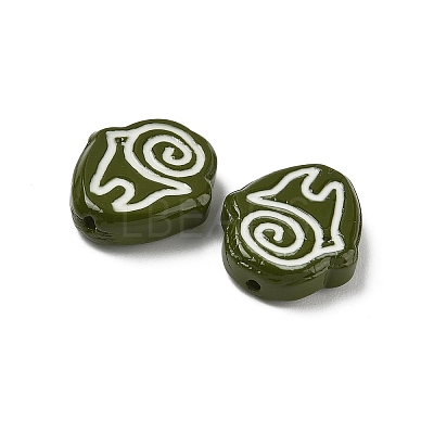 Handmade Lampwork Beads LAMP-D003-04H-1