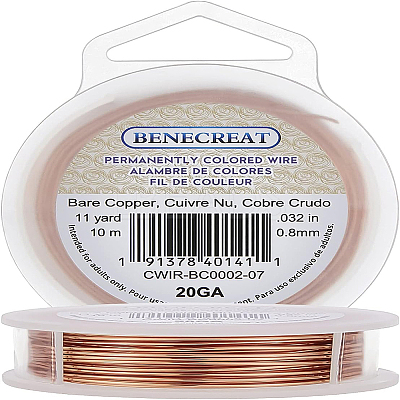 Round Copper Wire for Jewelry Making CWIR-BC0002-07-1