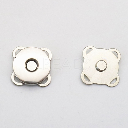 Alloy Magnetic Buttons Snap Magnet Fastener PURS-PW0005-066B-P-1