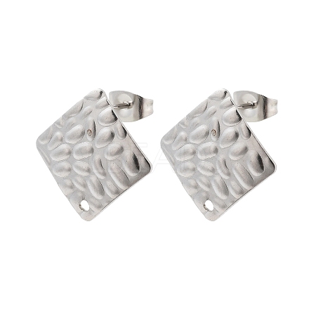 304 Stainless Steel Stud Earring Finding LS-STAS-Z091-02P-01-1