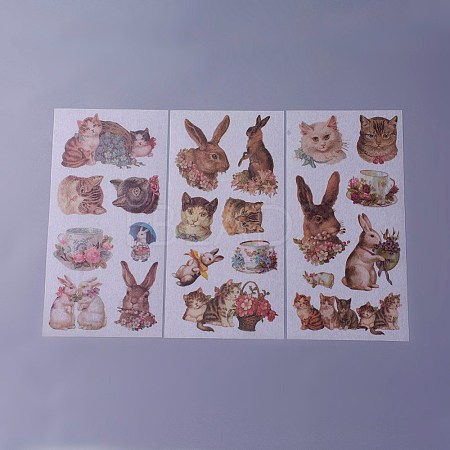 Scrapbook Stickers DIY-P003-G01-1