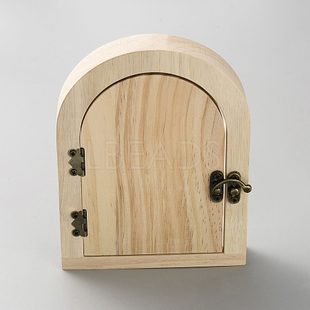 Wooden Switch Outlet Cover AJEW-WH0314-922-1
