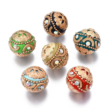 Handmade Indonesia Beads IPDL-E010-10-G-1