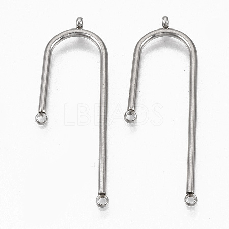 304 Stainless Steel Asymmetric Length Chandelier Component Links STAS-T050-029P-1
