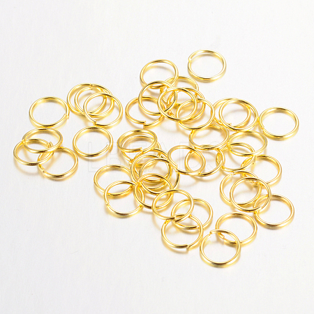 Iron Open Jump Rings IFIN-A018-5mm-G-NF-1