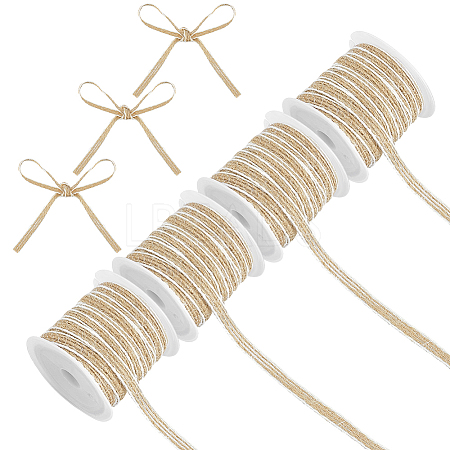 Jute Ribbons SRIB-WH0011-451B-1