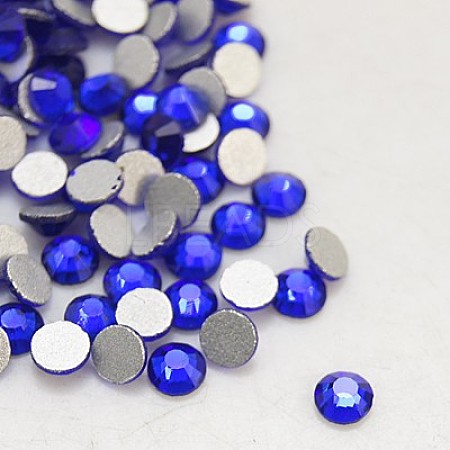 Glass Flat Back Rhinestone X-RGLA-C002-SS30-369-1