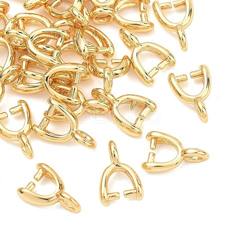 SHEGRACE Brass Ice Pick Pinch Bails XGRQ1U651-369G-1